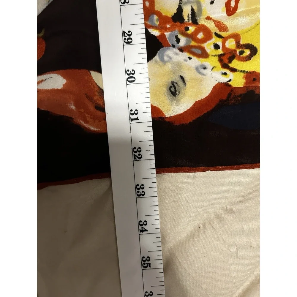 Gustav Klimt Silk Scarf 33x33